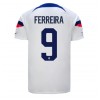 Forente Stater Jesus Ferreira #9 Hjemmedrakt VM 2022 Kortermet